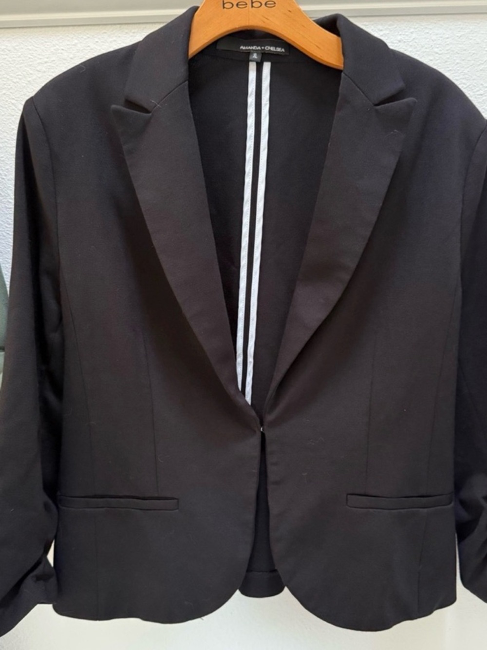 Amanda & Chelsea Black Blazer Jacket - Picture 2 of 3